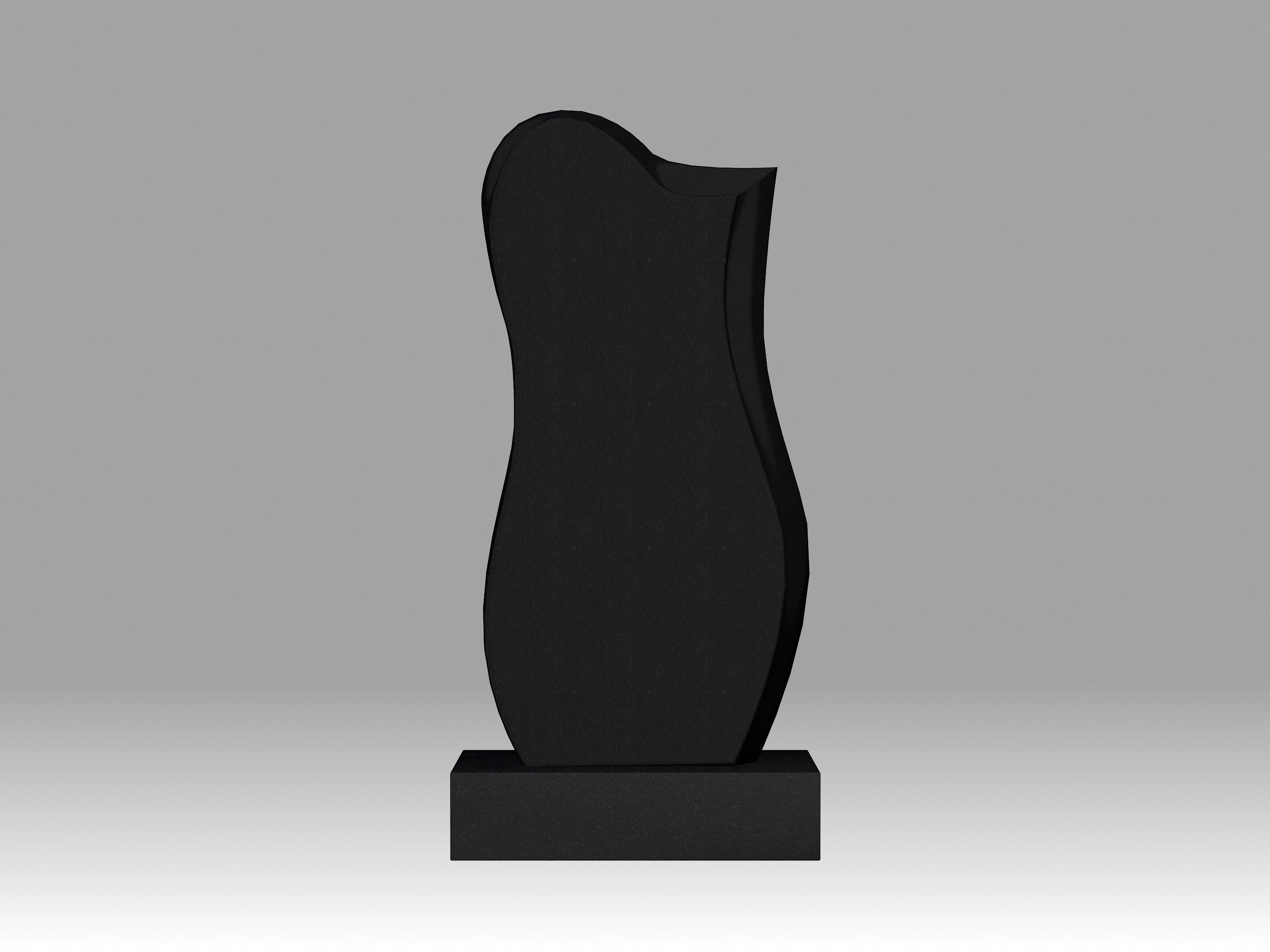 Памятник 29К фигурный с изгибом 120х60