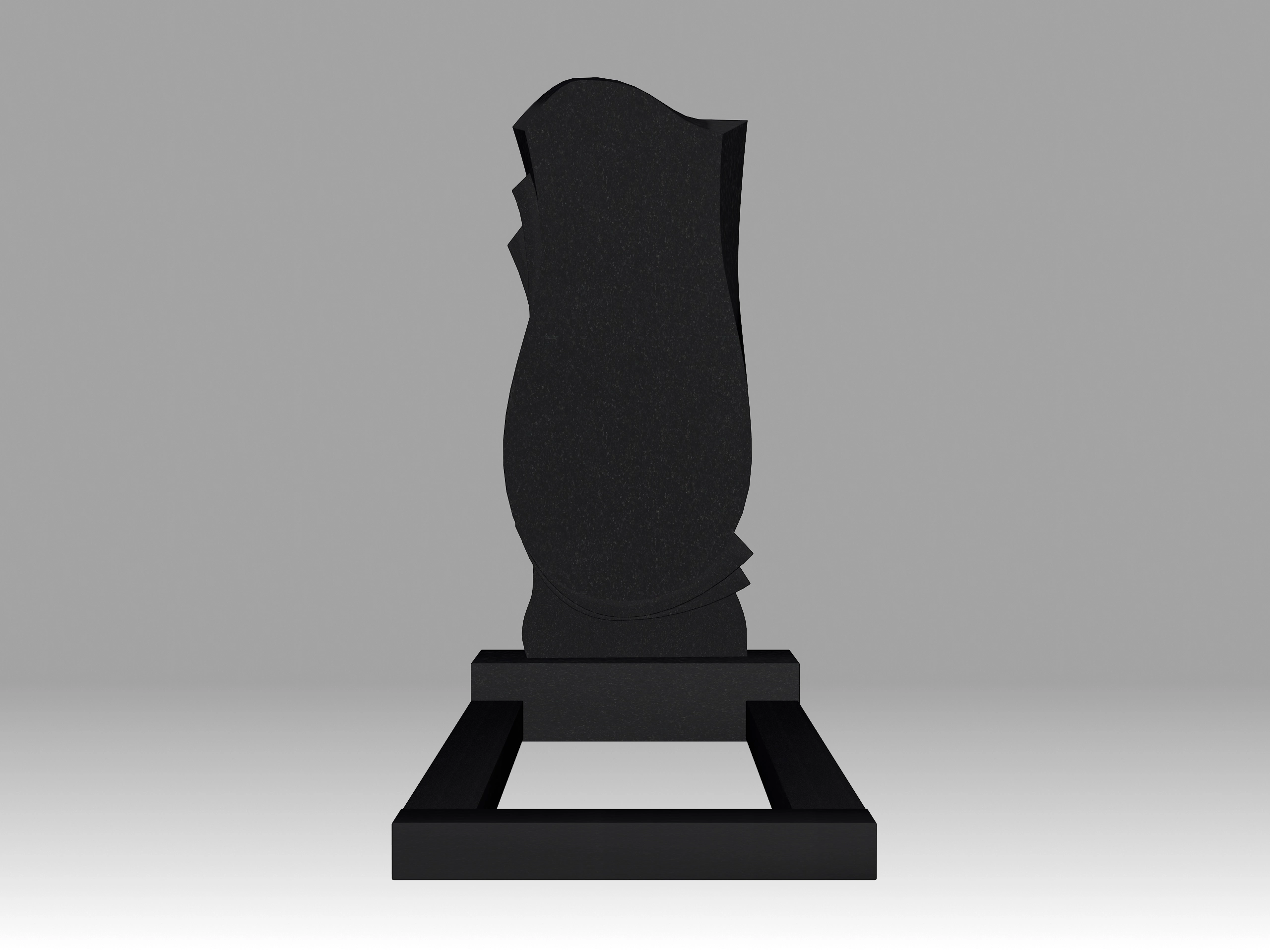 Памятник 26К фигурный с цветником 90х45
