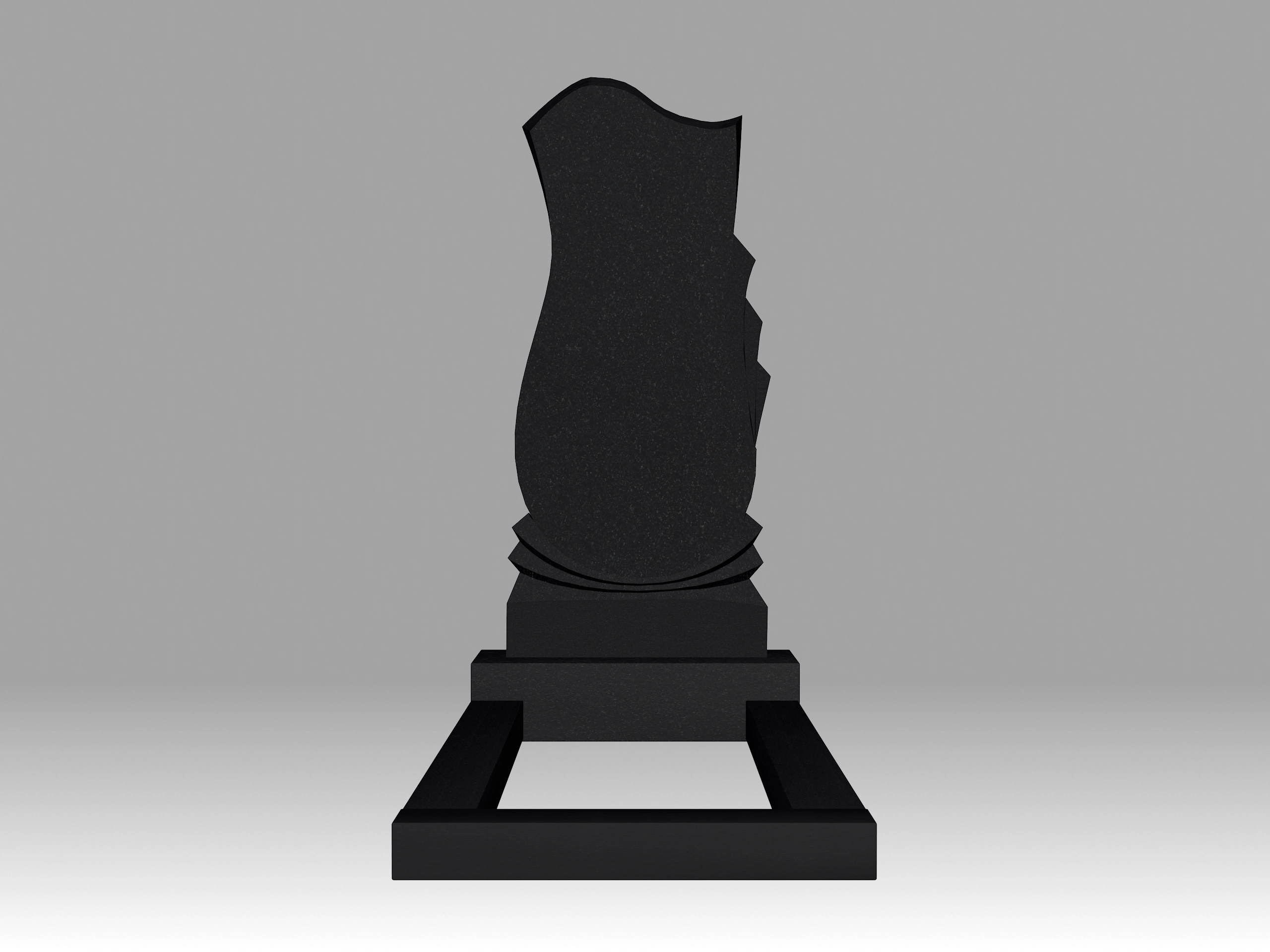 Памятник 27К фигурный с цветником 120х60